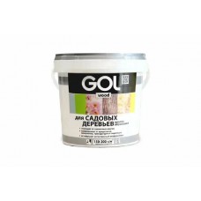 Краска акриловая для садовых деревьев GOL wood 1,2 кг